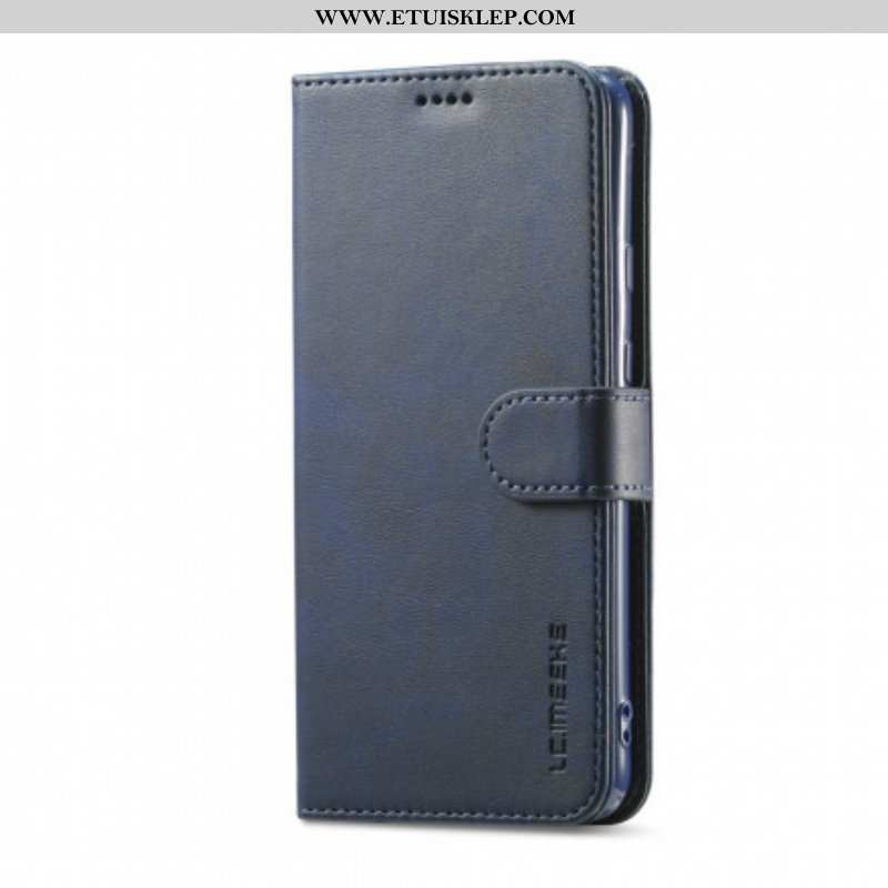 Etui Folio do Oppo A15 Lc.imeeke Efekt Skóry